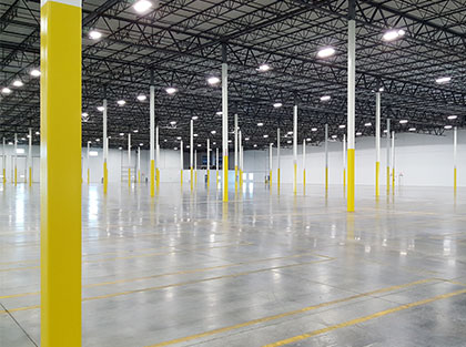 Warehouse Repainted
